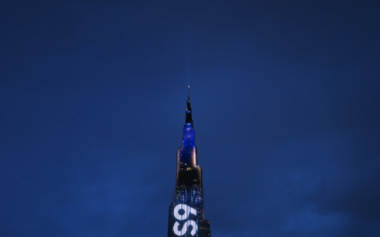 [Photo News] Galaxy S9 shines on Burj Khalifa