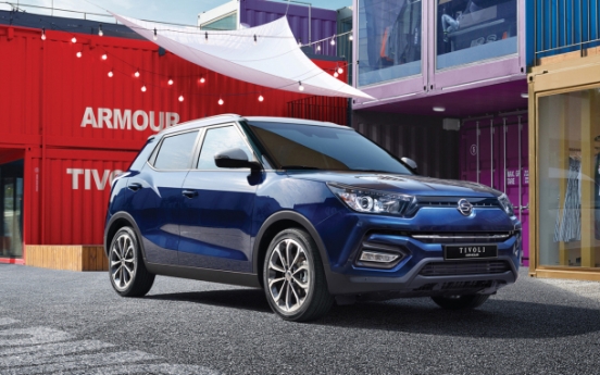 SsangYong Motor’s Tivoli retains No. 1 spot in compact SUV market