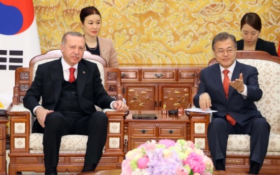 S. Korea, Turkey agree to enhance ties, boost cooperation