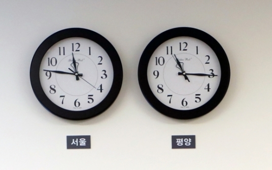 N. Korea turns clock forward 30 minutes