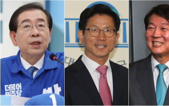 [2018 Local elections] From subway stations to elders dance class: Seoul mayoral election heats up