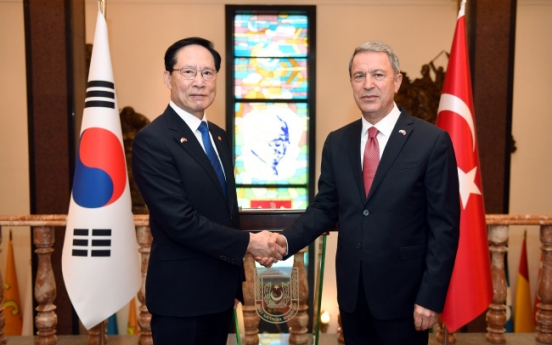Defense minister calls for Turkey’s support for Korea peace efforts
