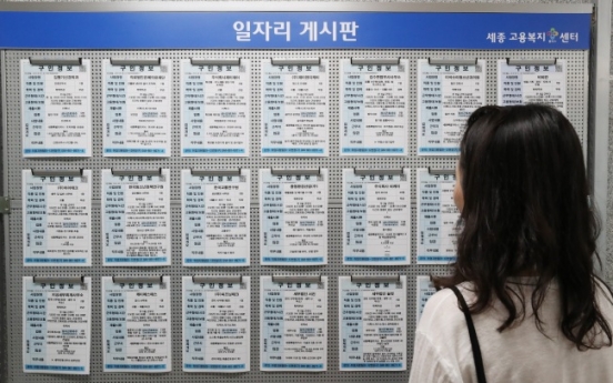 Youth unemployment reaches 19-year high in South Korea