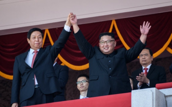 No ICBM, Kim speech at North Korea military parade