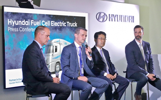 Hyundai Motor enters green commercial vehicle market with hydrogen trucks