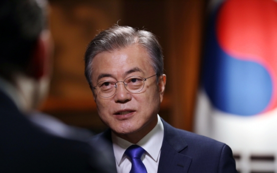 Moon stresses need for formal end to war, economic cooperation with NK
