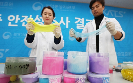 Slime-based toys recalled by govt over hazardous substances