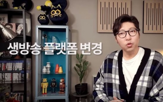 High-profile Korean YouTuber switches to Twitch