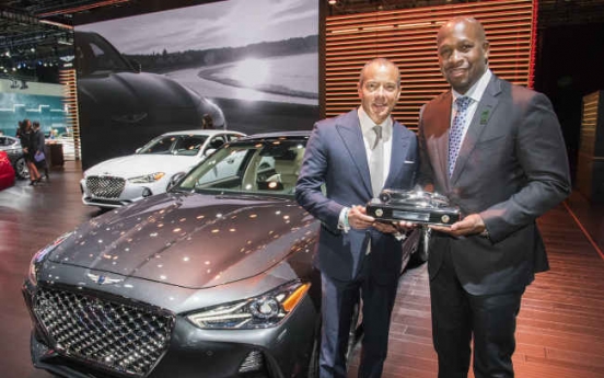 Kona, Genesis G70 win top auto awards in US