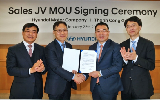 Hyundai Motor to set up joint sales venture in Vietnam