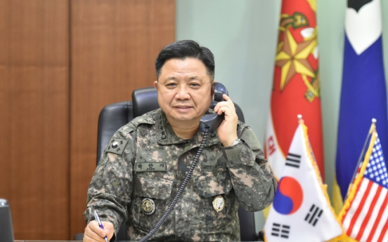 Top Korean, US military leaders vow to maintain strong defense posture