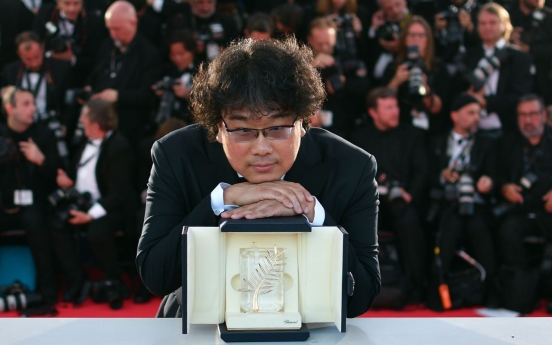 Bong Joon-ho bags Palme d'Or in Cannes milestone for Korea