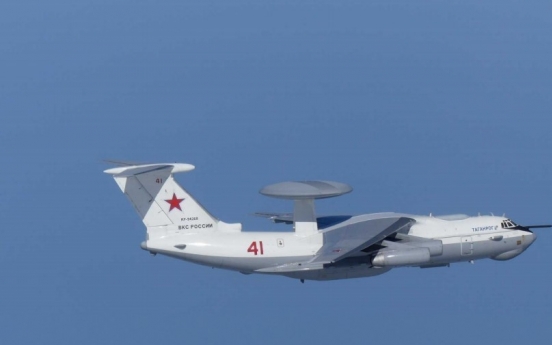S. Korea fires warning shots at intruding Russian warplane