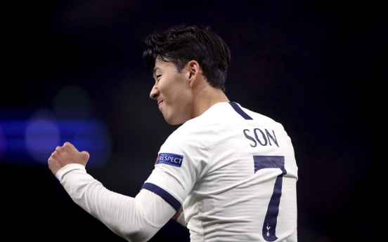 Son Heung-min equals S. Korean scoring mark in Europe
