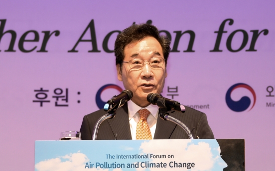 PM calls for 'active' int'l cooperation to tackle fine dust air pollution