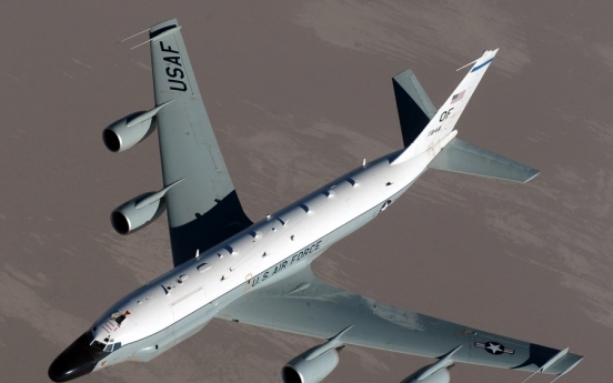 US spy aircraft on missions over East Sea: aviation tracker