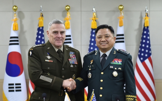 South Korea, US top military commanders discuss GSOMIA, OPCON transfer