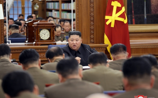 NK leader presides over expanded Central Military Commission meeting of Workers' Party