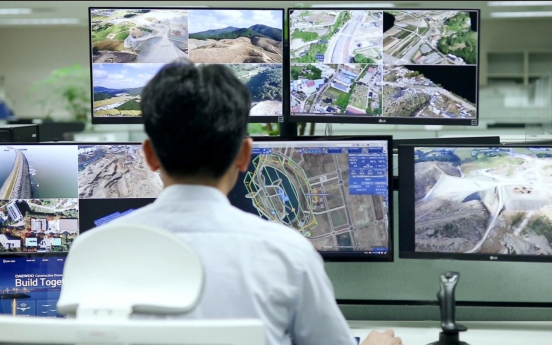 Daewoo E&C develops remote drone control system