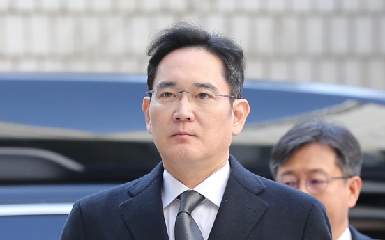 Samsung de facto leader Lee Jae-yong attends fourth hearing of retrial