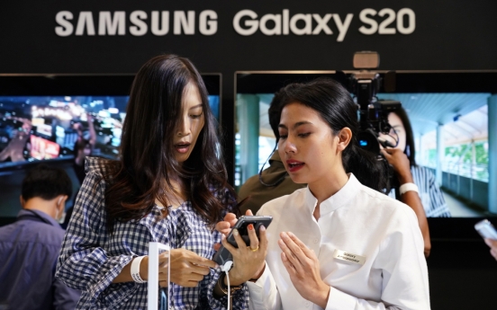Samsung releases Galaxy S20 worldwide