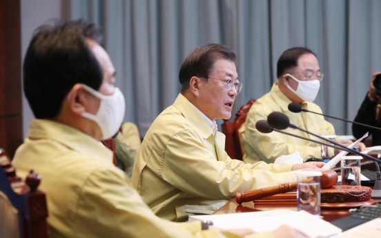 Moon seeks tougher measures against imported cases