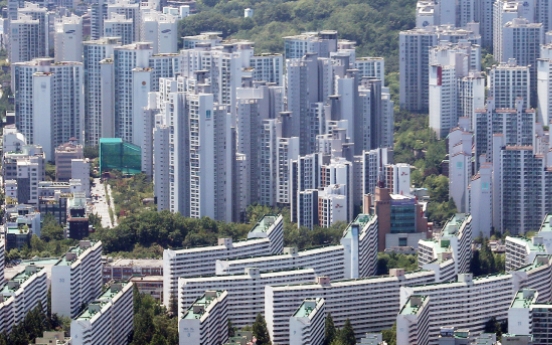 Jeonse-to-sales price ratio for apartments in Seoul on downtrend