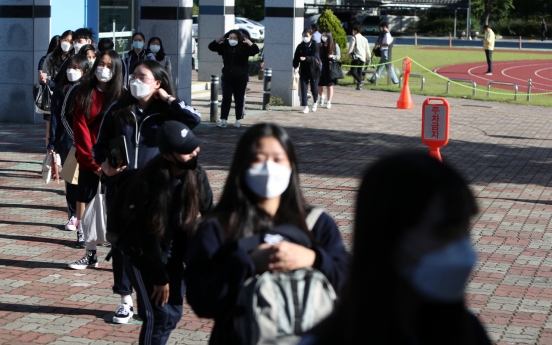 Physical reopening of high schools faces confusion in Incheon