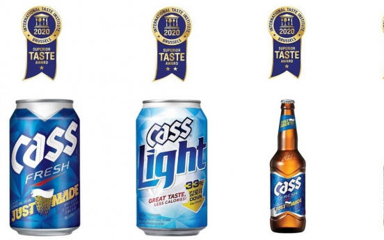 OB’s flagship beer Cass receives Superior Taste Award