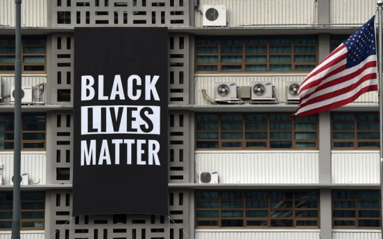 [Newsmaker] US Embassy in Seoul shows support for Black Lives Matter movement