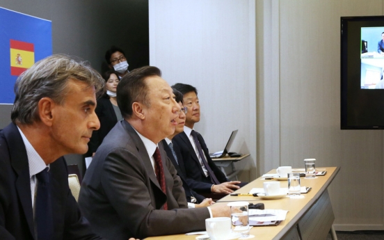 Korea, Spain discuss cooperation in digital, green tech