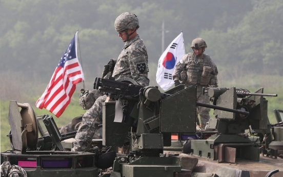 S. Korea, US to stage joint military drills from Tuesday