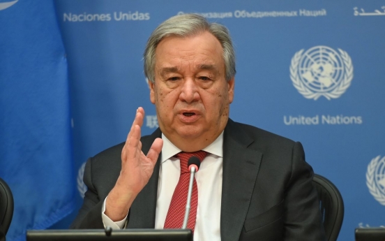UN chief urges NK to resume stalled denuclearization talks