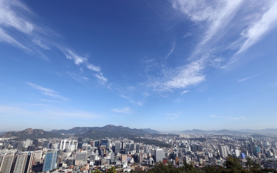 [Photo News] Clear autumn sky of Seoul