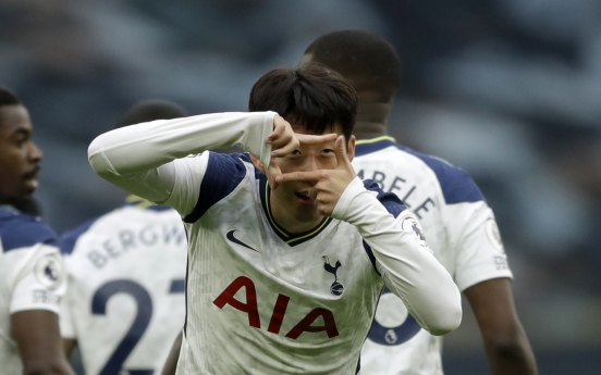 Another goal keeps Son Heung-min tied for Premier League scoring lead