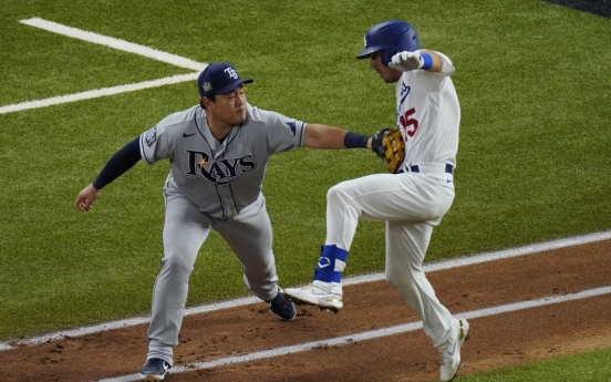 Rays, Choi Ji-man bow out vs. Dodgers in World Series