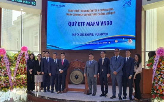 Mirae Asset’s ETF listed on Vietnamese stock market