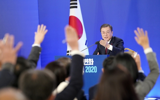 Moon’s New Year’s live press conference goes virtual on Jan. 18