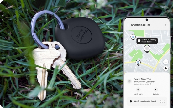 Samsung Electronics launches smart tracking tag
