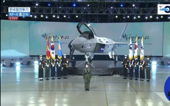 KAI rolls out KF-21 Boramae, first Korean-made fighter jet