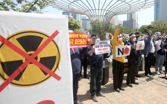 [Photo News] South Korean civic groups’ strong petition against Japan’s Fukushima water release