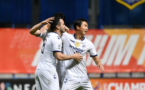 Defending champs Ulsan reach round of 16 at AFC Champions League