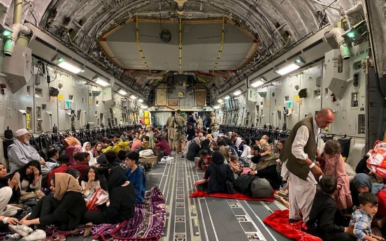 US military says not asked to take in Afghan evacuees