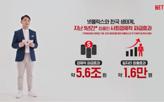 Netflix says it brought W5.6tr into Korean economy