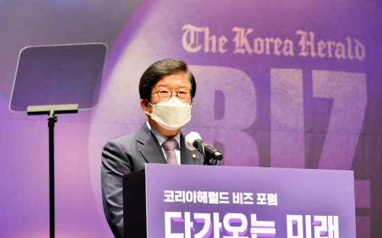 [KH Biz Forum] COVID-19 is an opportunity and Korea better take it: National Assembly Speaker