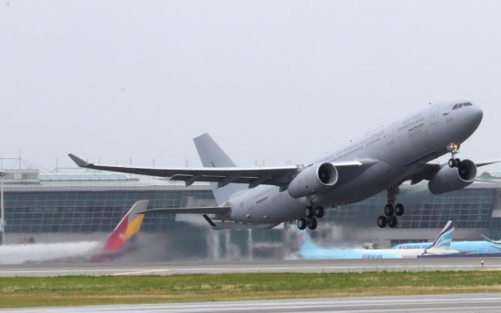 S. Korea likely to send KC-330 aircraft Wednesday to import urea water from Australia