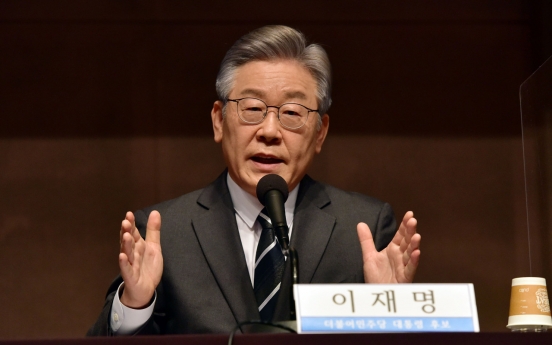 Lee says he is open to independent counsel probe into Seongnam development scandal