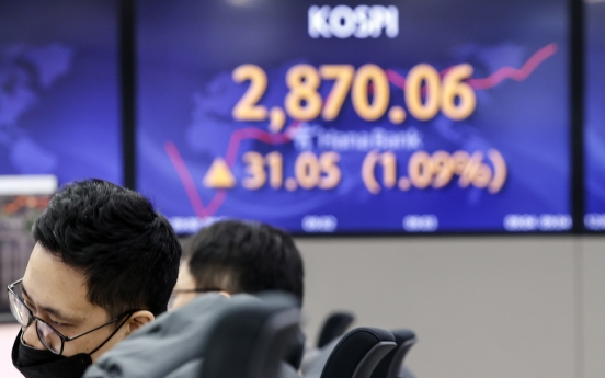 Seoul stocks open slightly higher on tech, bio reboun