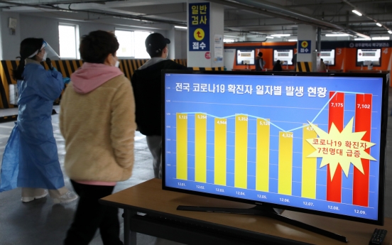 S. Korea's virus caseload surpasses grim milestone of 500,000 amid unrelenting spread of virus