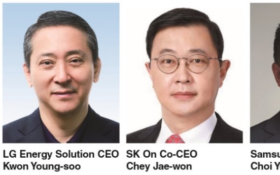 CEO war heats up among big three battery makers